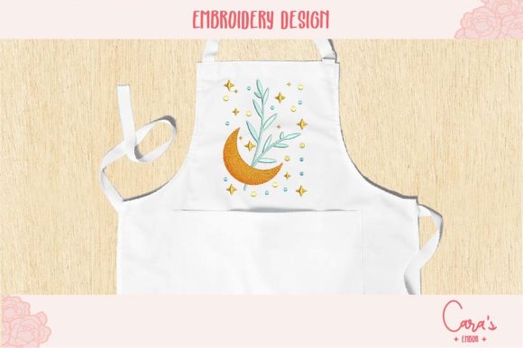 A Celestial Embroidery Design for Cozy Seasonal Projects