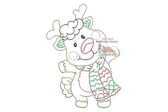 A Designer's Review: Deer Multicolor Character for Personalized Gifts