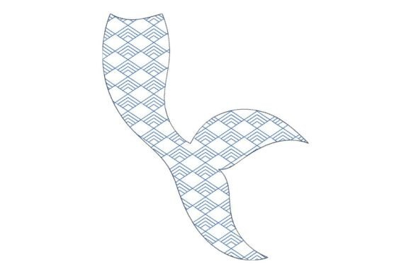 A Designer's Review: Japanese Sashiko Mermaid Tail Embroidery