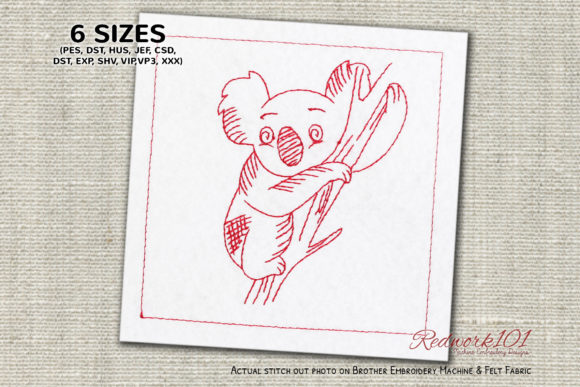 A Practical Review of the Baby Koala Embroidery Design