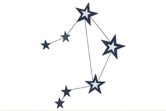 A Professional Review of the Libra Constellation Sign Embroidery Design