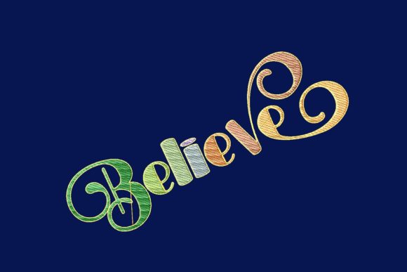 Believe: A Designer's Guide to Creating Meaningful Embroidered Gifts