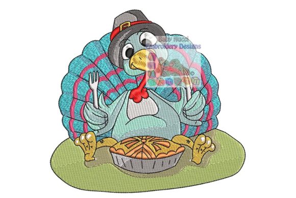 Creative Fabrica's Thanksgiving Turkey Embroidery Review