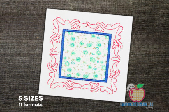 Decorative Square Applique Frame: An Embroiderer's Review