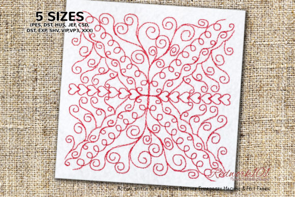 Evaluating the Decorative Pattern Embroidery Design for Business Merch