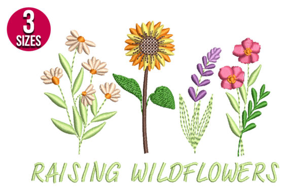 Raising Wildflowers: A Designer's Review for Seasonal Stitching
