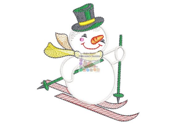 Snowman Begin to Ski: A Professional Design Review